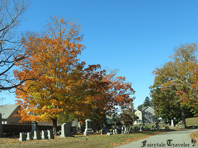 Oak Grove Cemetery where Lizzie Borden and the Borden family are laid to rest, photo by Christa Thompson
