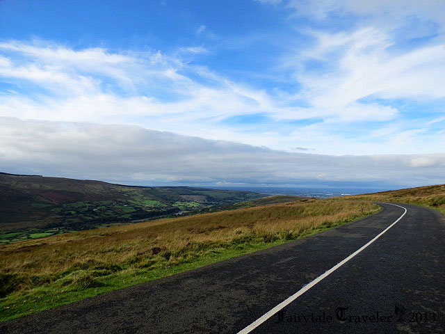 Driving through the Wicklow Mountains on the way to the Sally Gap by Christa Thompson